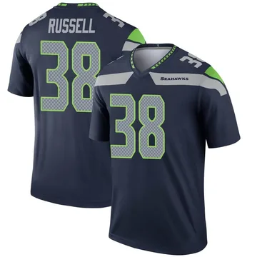 Men's Brady Russell Seattle Seahawks Legend Navy Jersey