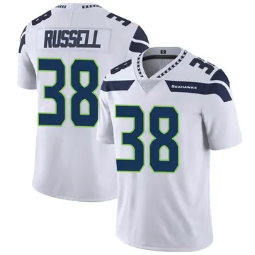 Men's Brady Russell Seattle Seahawks Limited White Vapor Untouchable Jersey