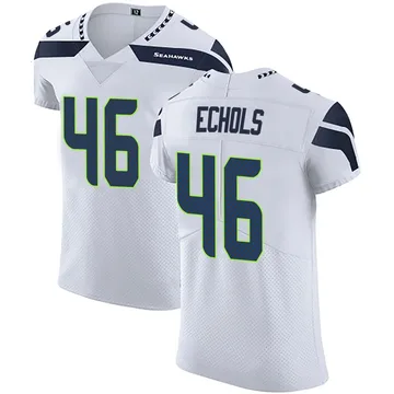 Men's Power Echols Seattle Seahawks Elite White Vapor Untouchable Jersey