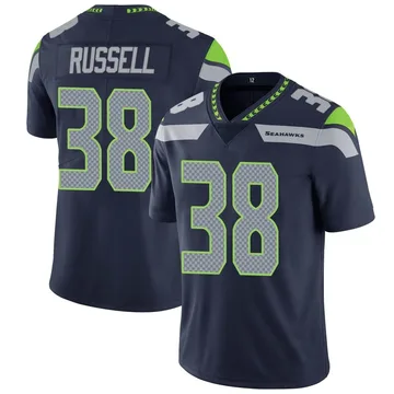 Youth Brady Russell Seattle Seahawks Limited Navy Team Color Vapor Untouchable Jersey